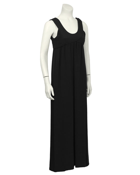 Black Simple Gown