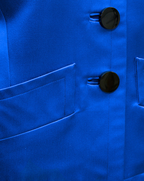 Blue Skirt Suit