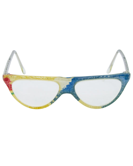 Betty Jackson Blue, Yellow and Red Glasses