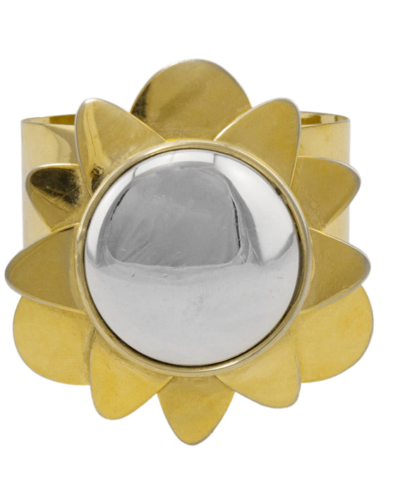 Earring, Brooch and Cuff Set