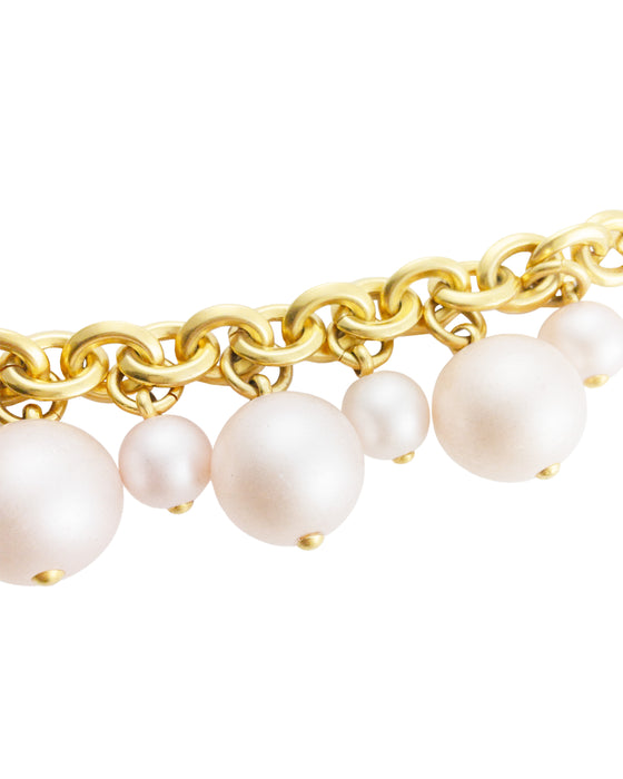 Faux Jumbo Pearl Bracelet