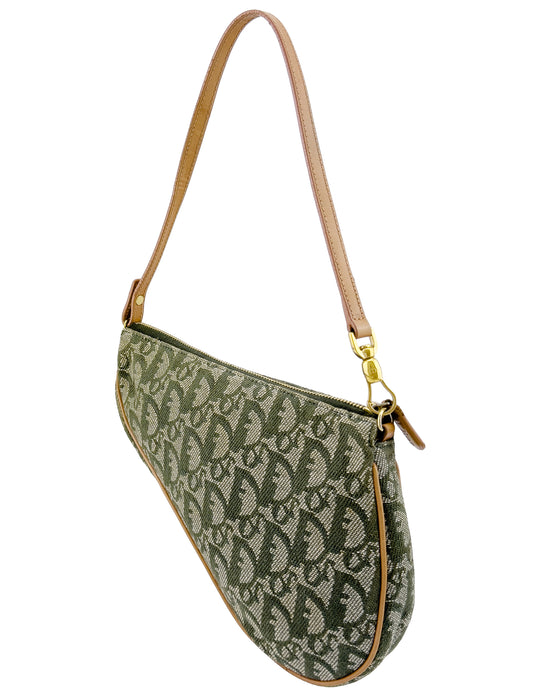 Green Saddle Bag