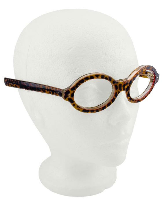 Tortoise Oval Glass Frames
