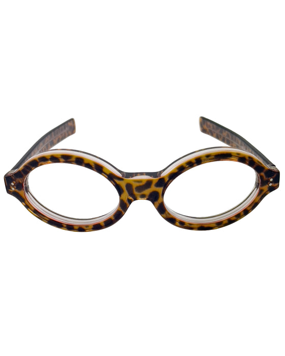 Tortoise Oval Glass Frames
