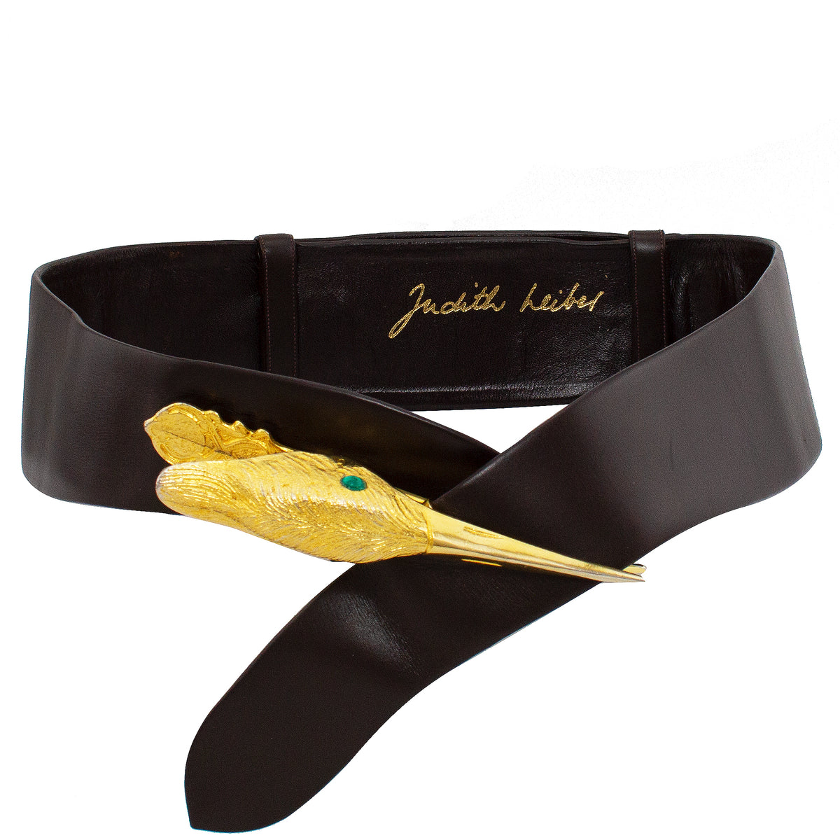 【保管袋付き】JUDITH LEIBER ベルト　ゴールド　ストーン　希少 Judith Leiber Rhinestone Encrusted Evening Bag With Shoulder