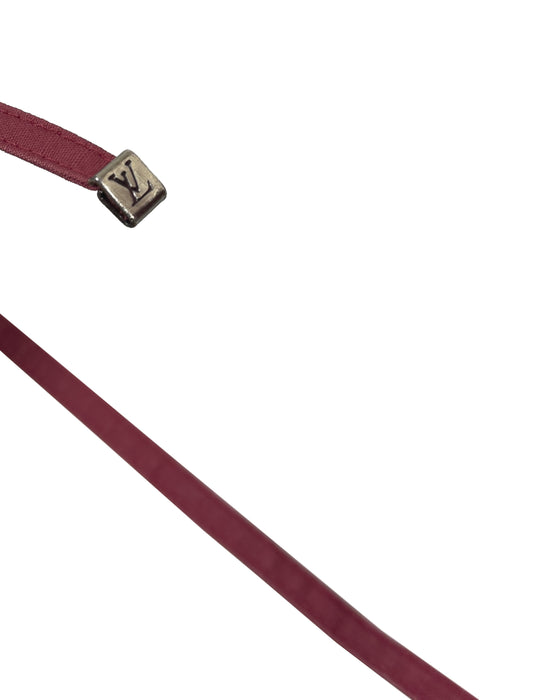 Burgundy Cargo Drawstring Hem skirt