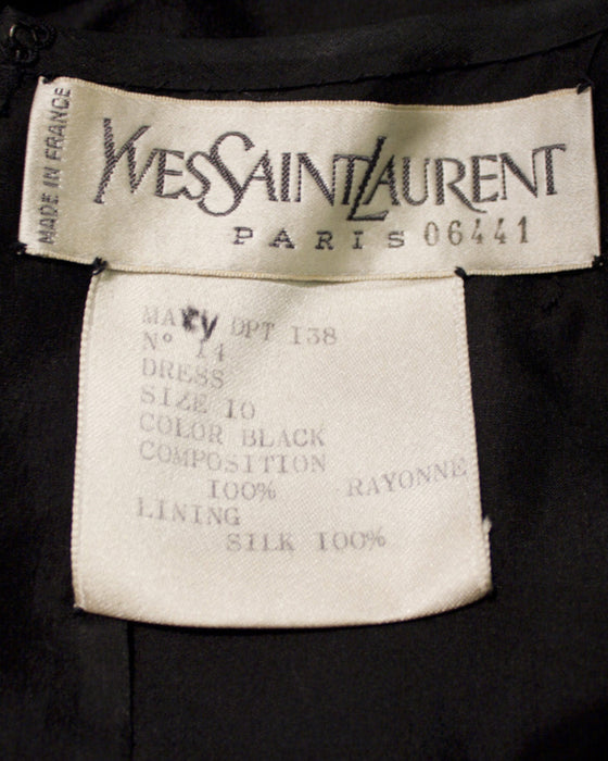 Red and Black Couture Label Suit