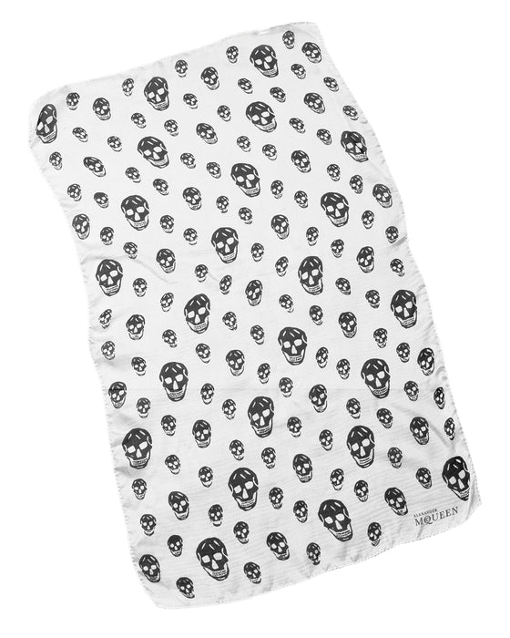 Black & White Skull Scarf