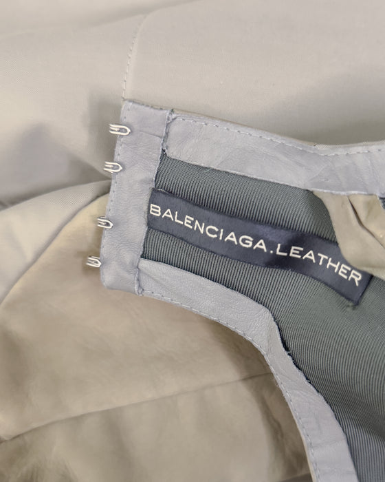 Balenciaga by Nicolas Ghesquiere Spring 2009 Runway Sculptural Leather Top