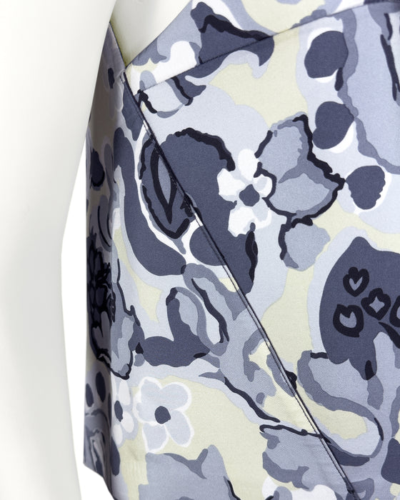 Balenciaga by Nicolas Ghesquière Spring Summer 2008 Neoprene Lace-Up Halter Top