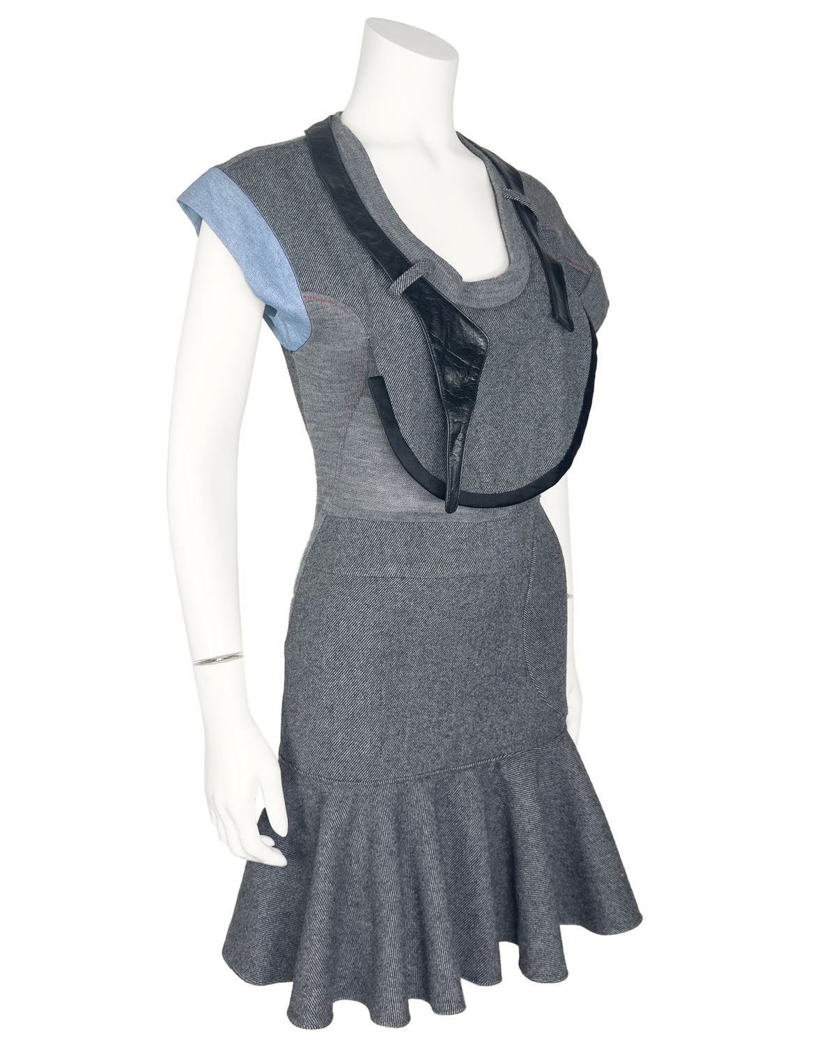 Balenciaga by Nicolas Ghesquiere Fall 2002 Cubist Mixed Media