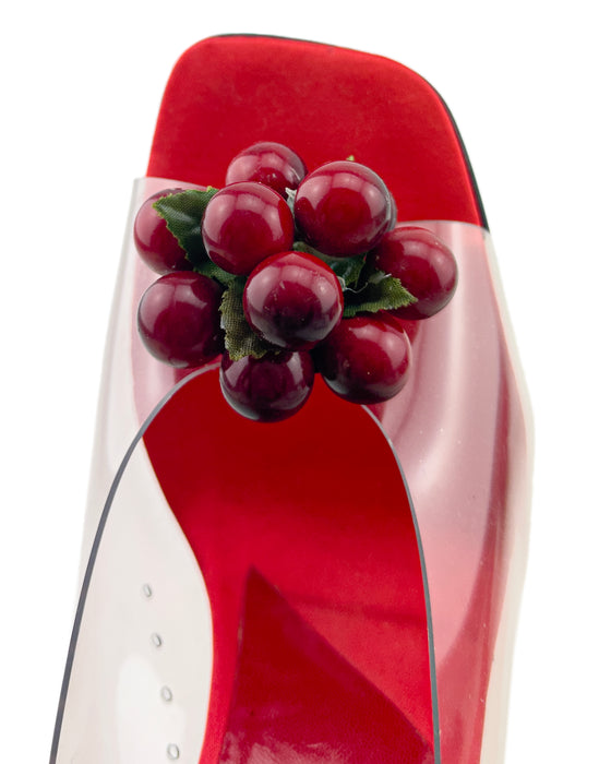 Red Love & Desire by Beverly Feldman Mules