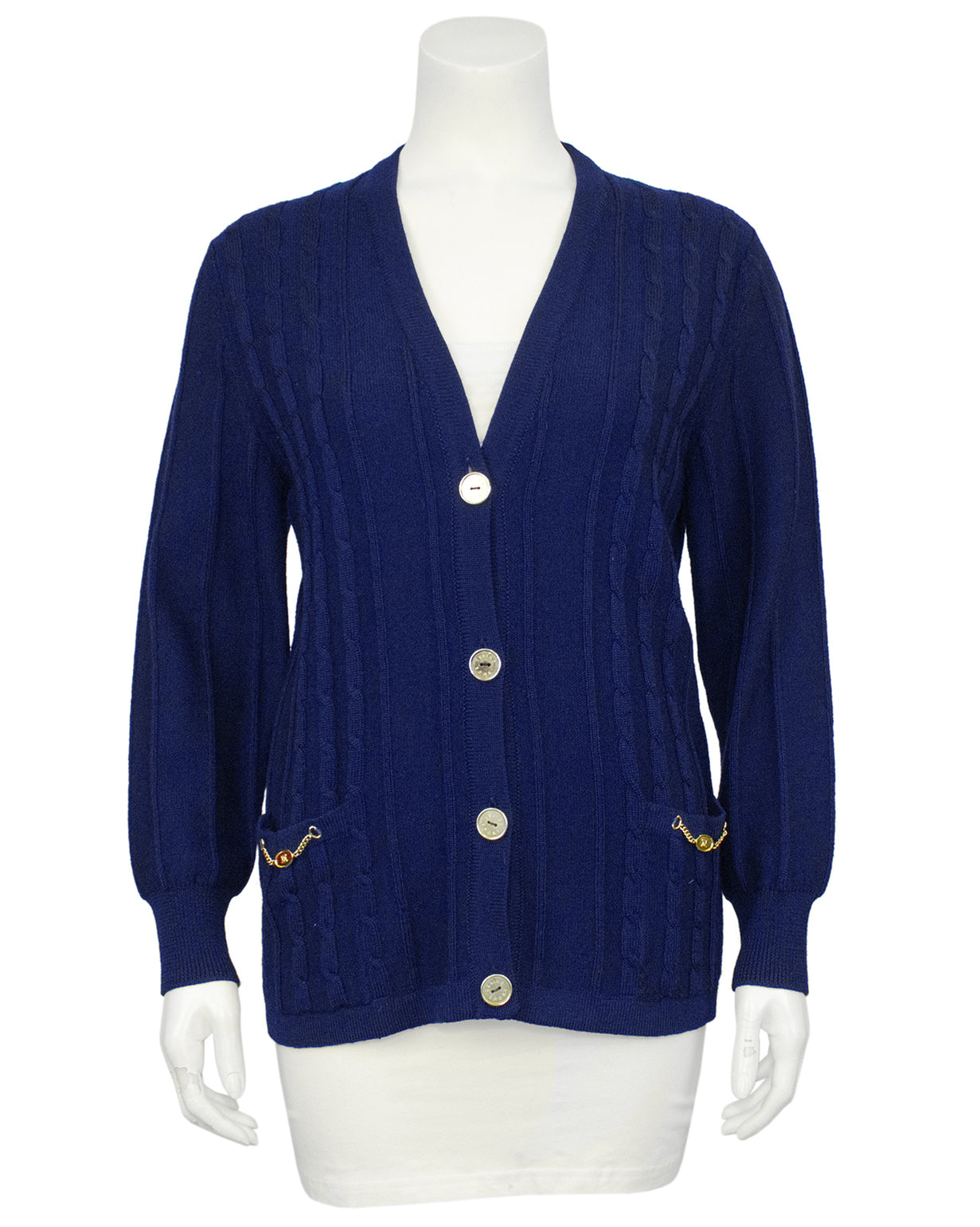 Classic Cardigan - Navy