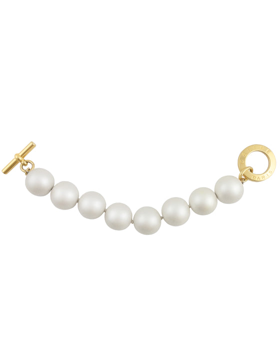 Jumbo Faux Pearl Bracelet