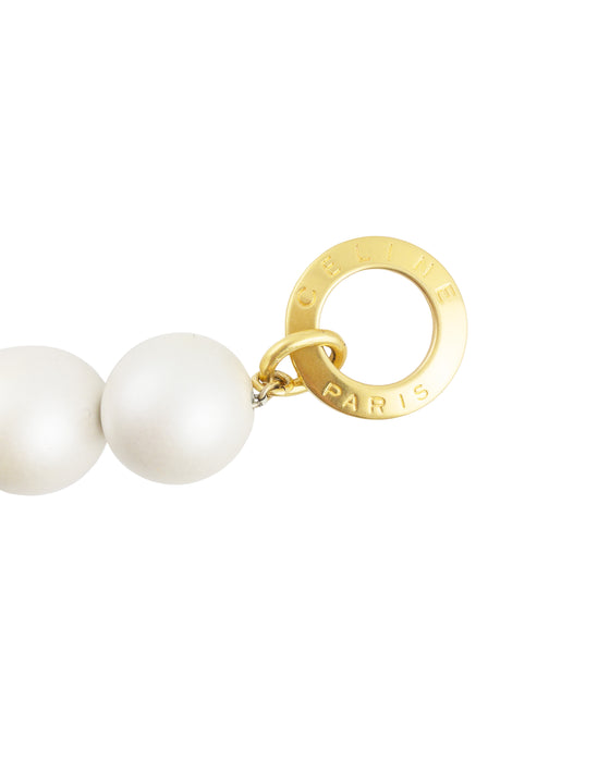 Jumbo Faux Pearl Bracelet