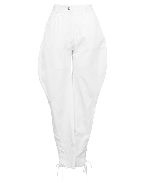 White S/S 1997 Cotton Twill Jodhpur Pants