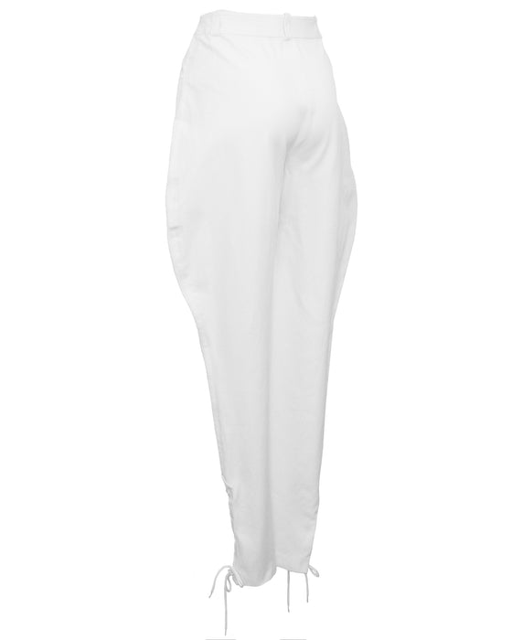 White S/S 1997 Cotton Twill Jodhpur Pants