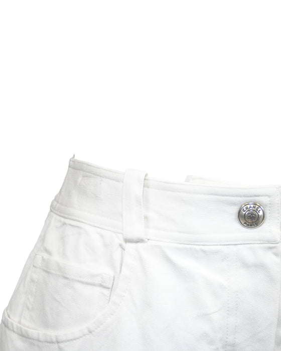 White S/S 1997 Cotton Twill Jodhpur Pants