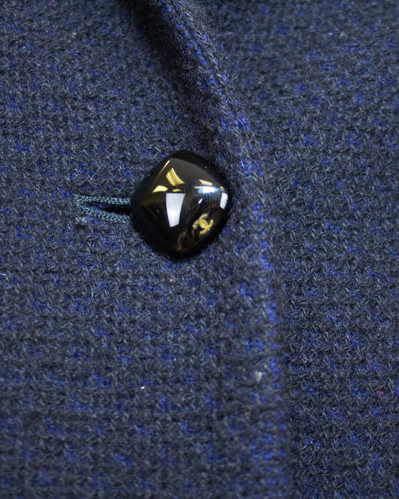 Navy Blue Cashmere Trouser Suit