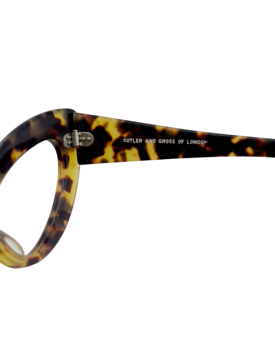 Faux Tortoise Cat-Eye Glass Frames