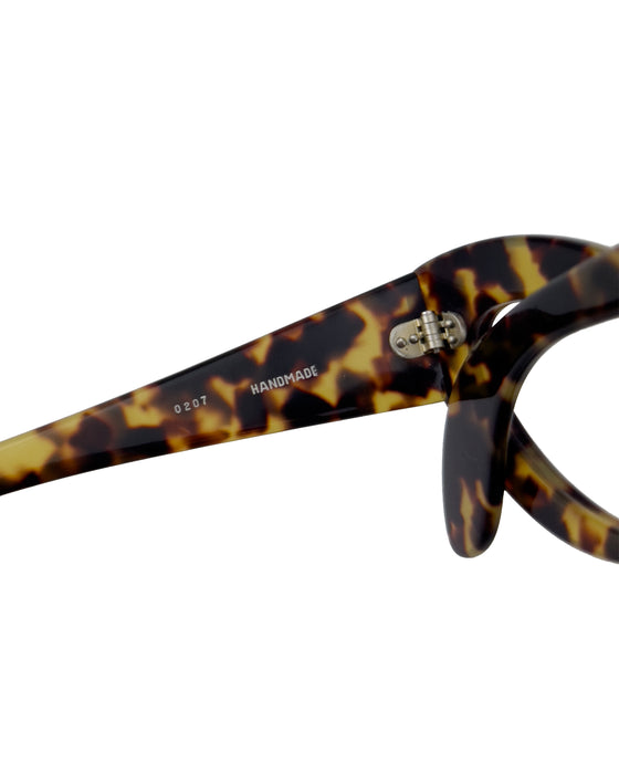 Faux Tortoise Cat-Eye Glass Frames