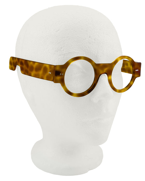 Brown Faux Tortoise Frame