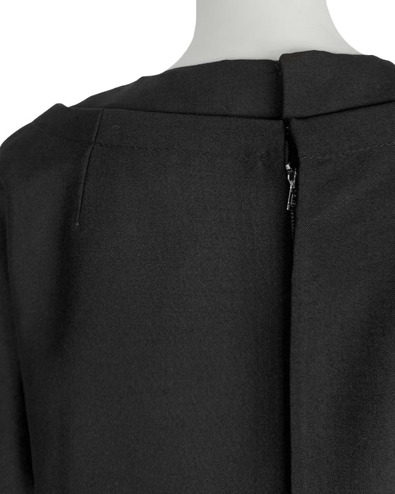 Black Demi Couture Cocktail Dress