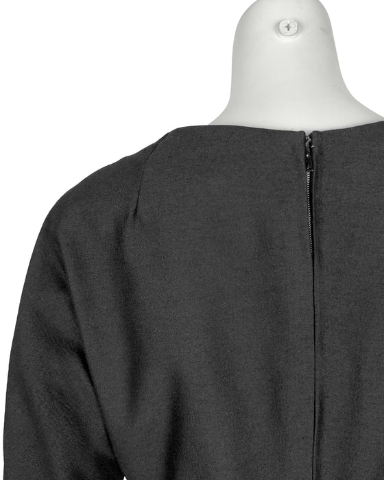 Black Wool Dress