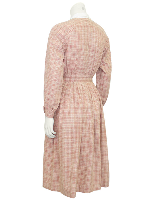 Pink Fiorucci Wool Shirtdress circa 1972