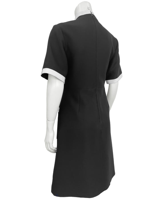 Black and White Day Dress