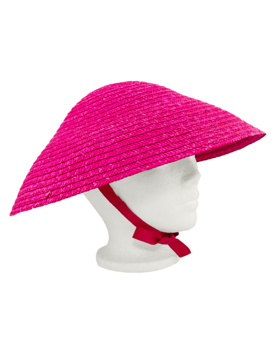 Pink Straw Hat