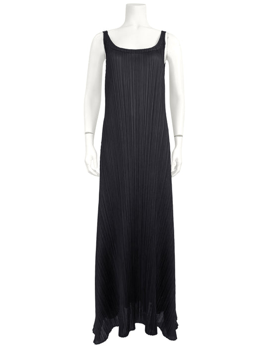 Black Plissé Dress & Jacket Set from 2018