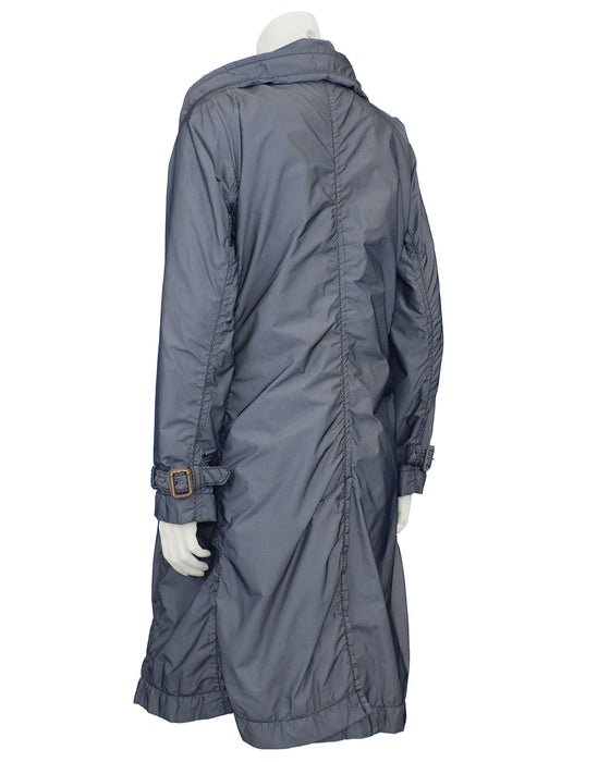 Grey Parachute Style Trench