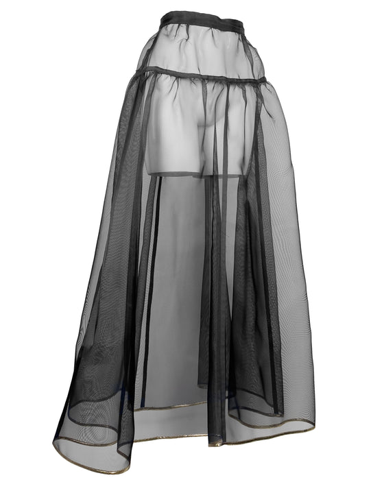 Black Net Ballgown Skirt/Crinoline