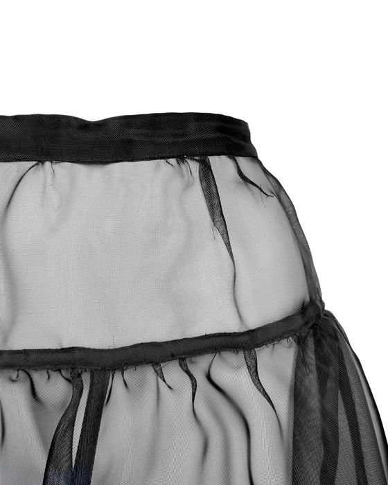 Black Net Ballgown Skirt/Crinoline