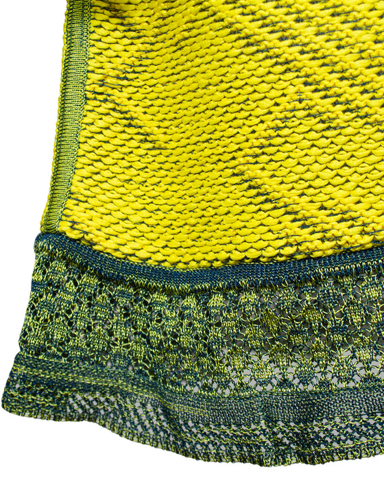 Chartreuse Knit Ensemble