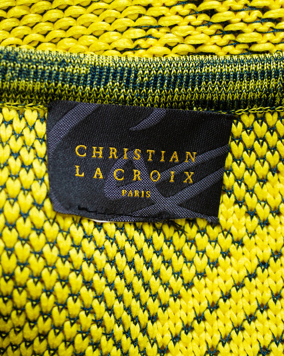 Chartreuse Knit Ensemble