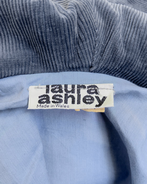 Blue Grey Corduroy Cape