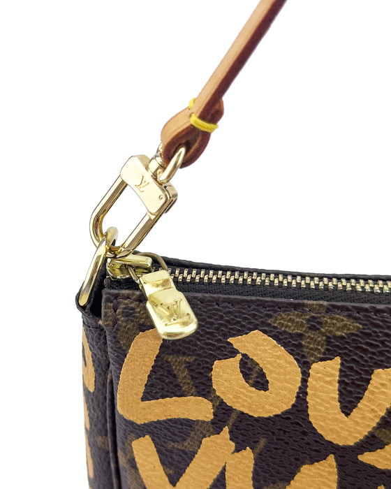 2001 Stephen Sprouse Collab Graffiti Pochette Bag