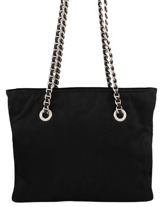 Black Nylon Tote