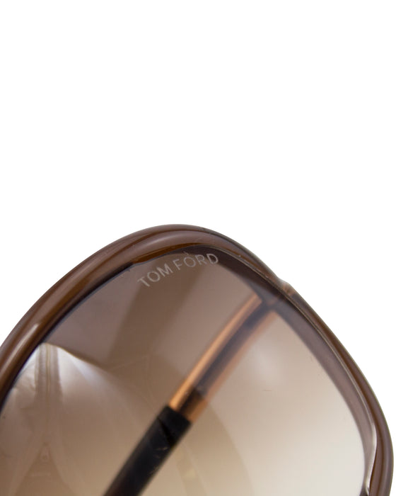 Dark Brown Whitney Sunglasses