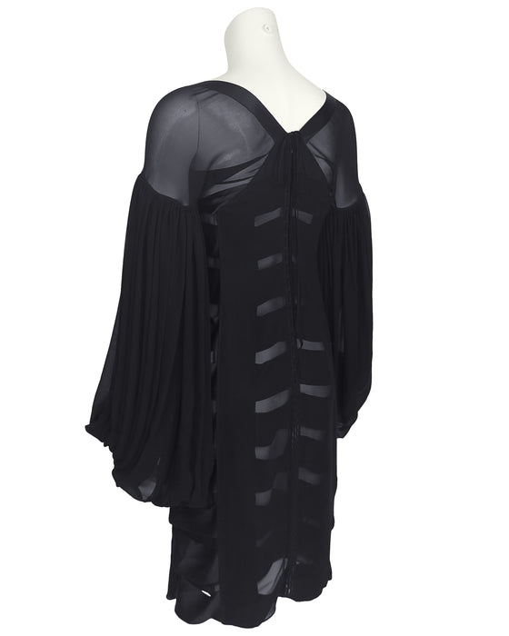 Black Fall/Winter 2002 by Tom Ford Silk Chiffon Dress