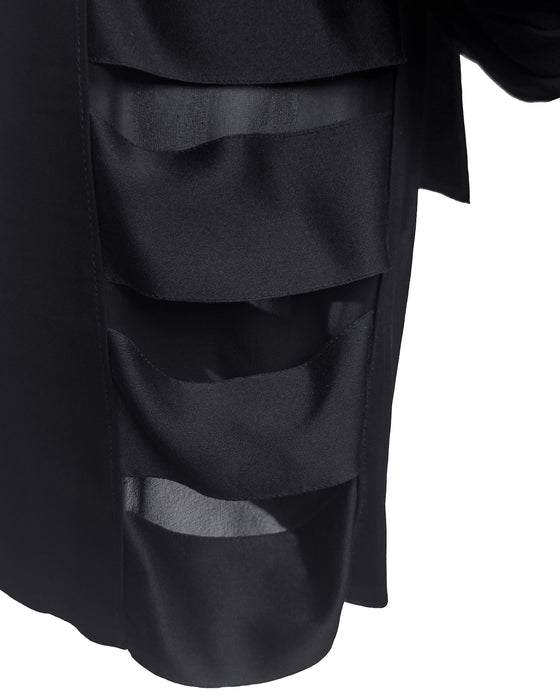Black Fall/Winter 2002 by Tom Ford Silk Chiffon Dress