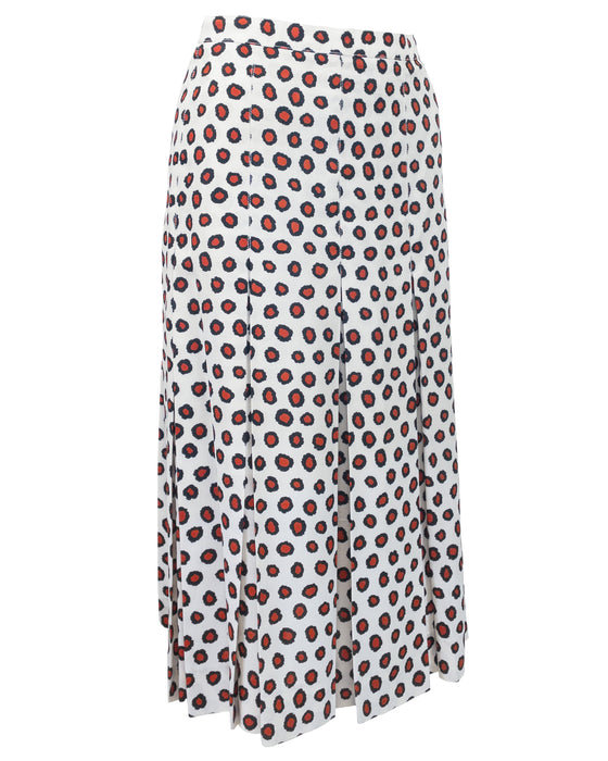 Red & Black Polka Dot Skirt