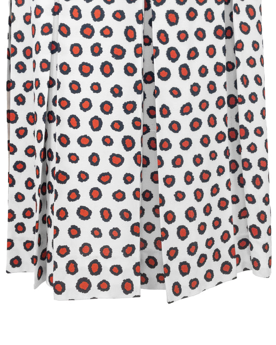 Red & Black Polka Dot Skirt