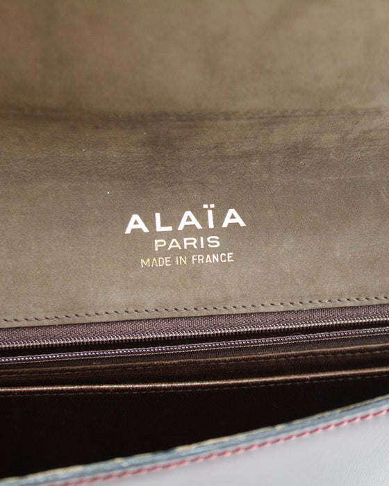 Maroon Leather Portfolio
