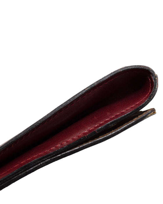 Maroon Leather Portfolio