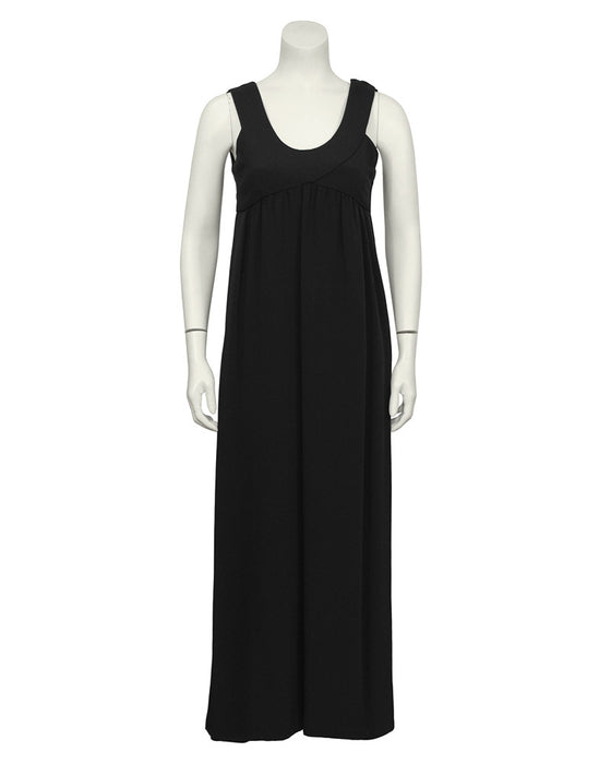 Black Simple Gown