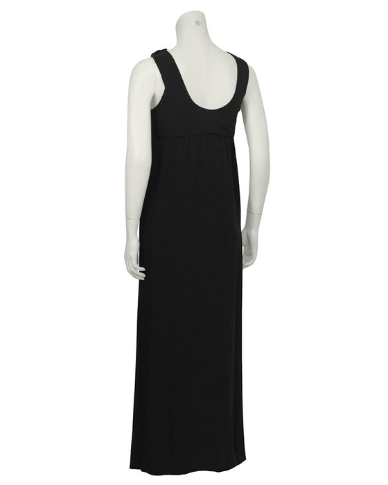 Black Simple Gown