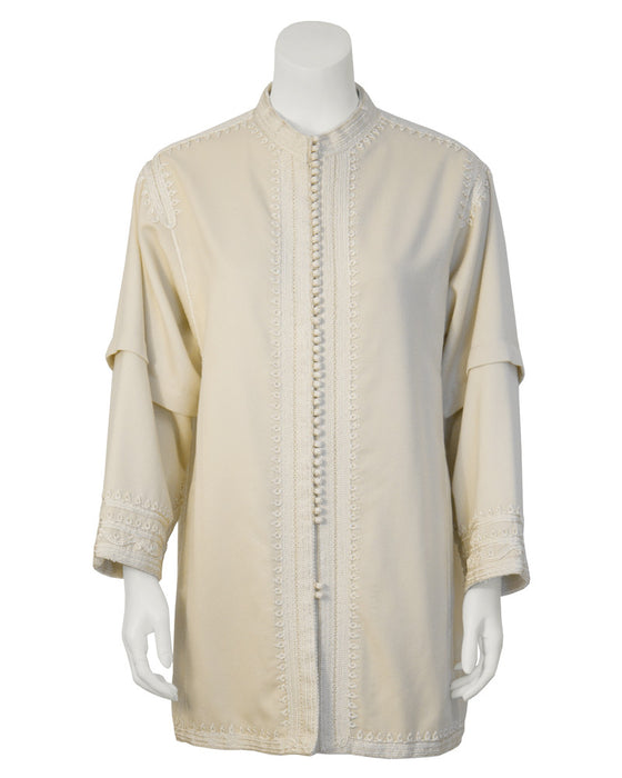 Cream Moroccan Jacket